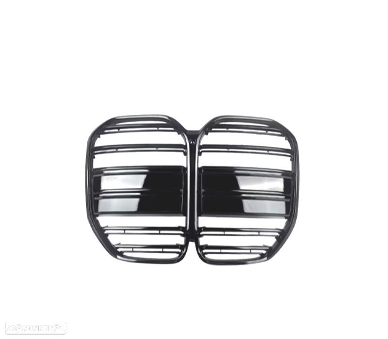 GRELHAS FRONTAIS BMW G22 G23 20-24 LOOK M4 PRETO - 2