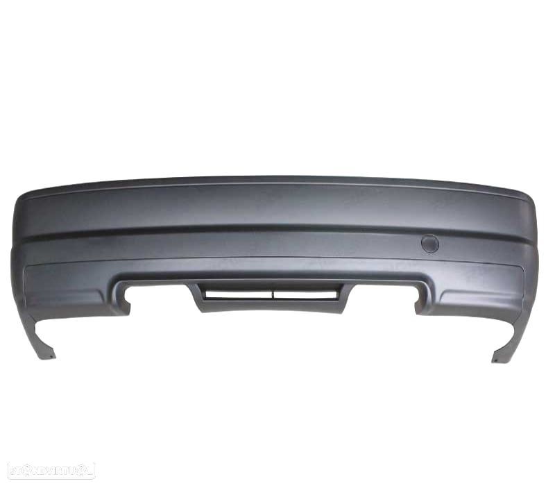 PARA-CHOQUES TRASEIRO BMW E46 COUPE CABRIO 98-04 LOOK M3 2 DUPLA SAÍDA - 4
