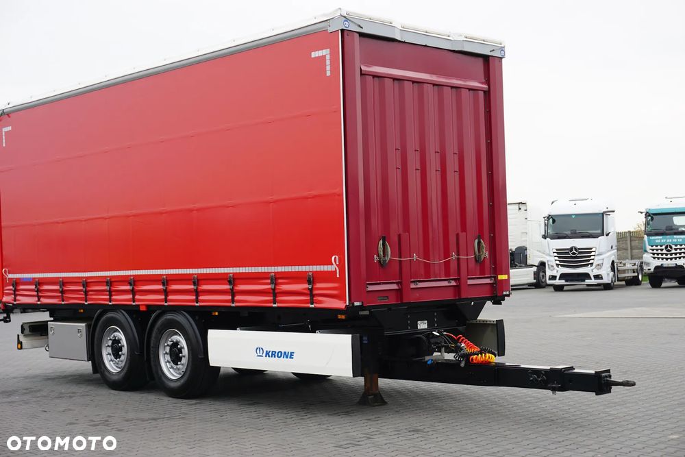 Krone TANDEM / DŁ. 7,3 M / BURTO - FIRANKA / 18 PALET - 13