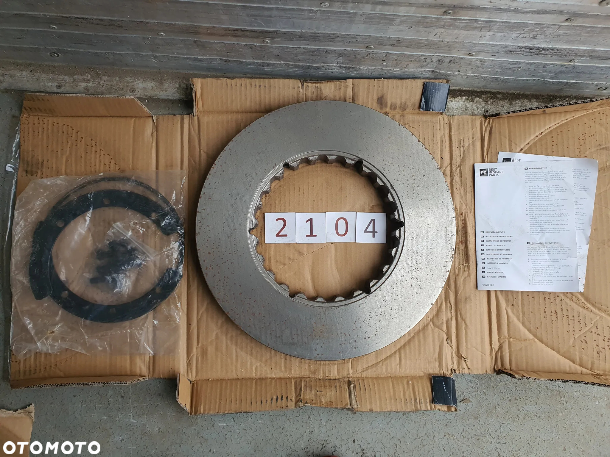 Tarcza hamulcowa 434x45 Renault / Volvo PE 14622200A - 2