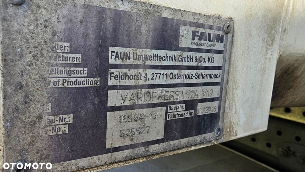 MAN TGS 26.320 EURO 6 FAUN VARIOPRESS II 524  z DE - 10