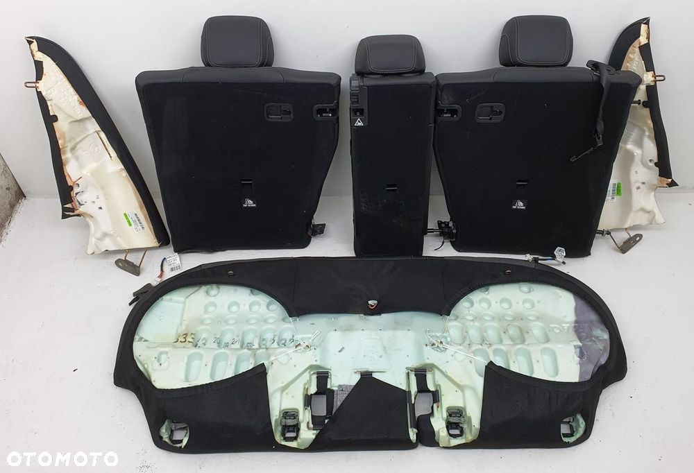 KANAPA TYŁ TYLNA SKÓRA MERCEDES W213 KOMBI A2139200504 A2139200604 - 12