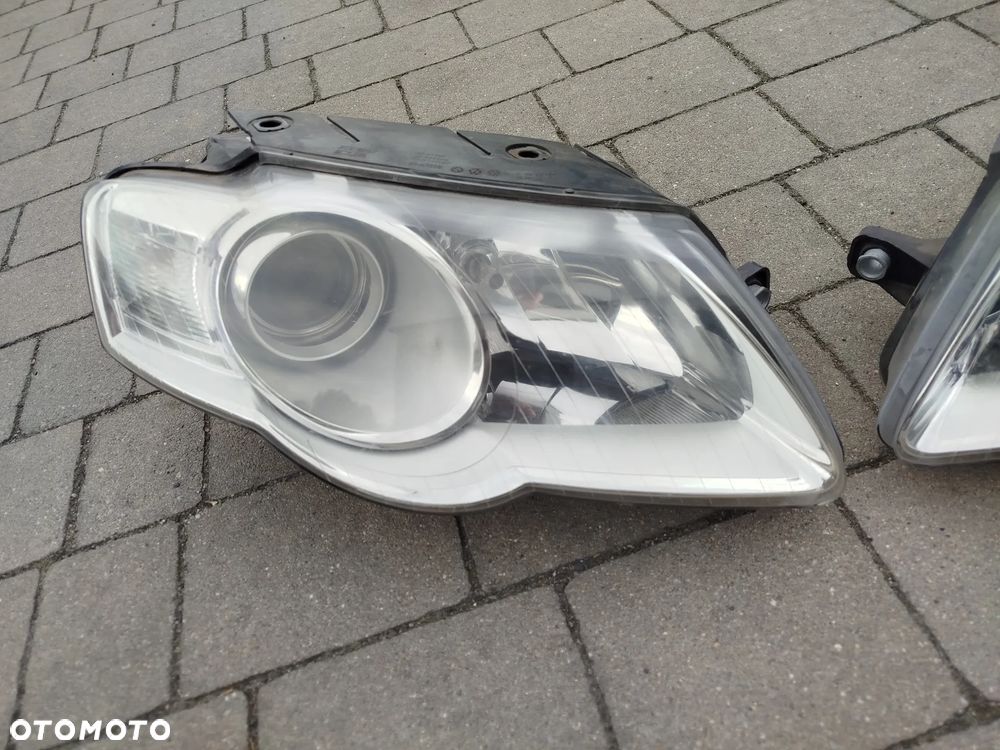 VW Passat B6 komplet lamp przednich - 4