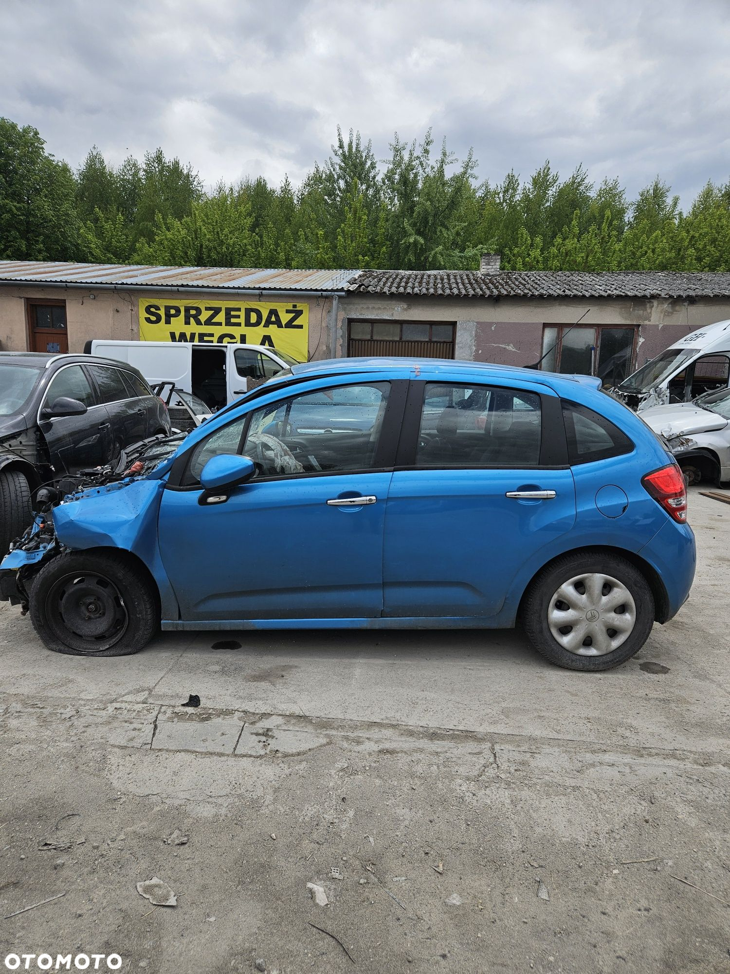 Citroen c3 II  części drzwi klapa Zderzak wanna błotnik ćwiartka - 2