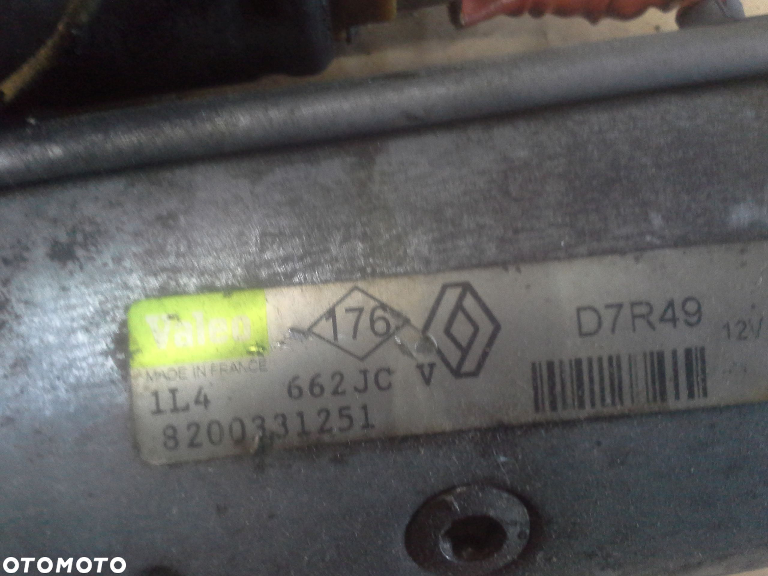 Renault Trafic 1.9 DCi rozrusznik 8200331251  D7R49 - 4