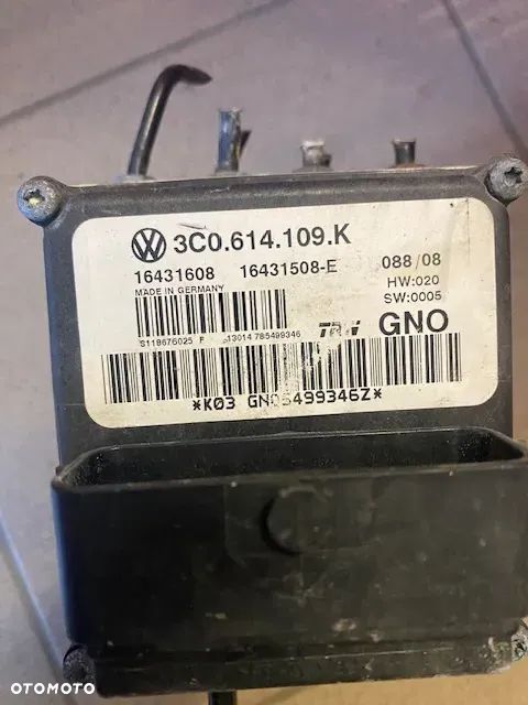 POMPA HAMULCOWA ABS VOLKSWAGEN PASSAT B6 3C0614109K - 4