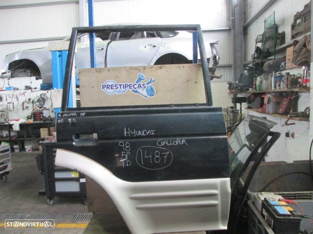 Porta POR1487 HYUNDAI GALLOPER 1998 5P VERDE TD - 1