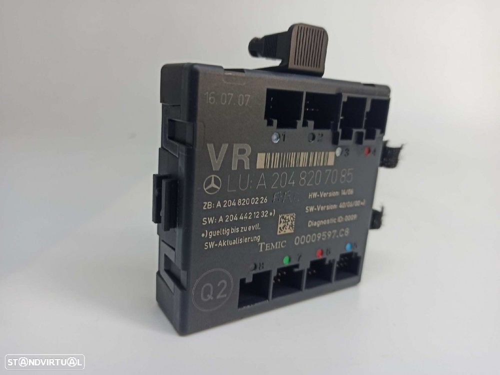 MÓDULO ELETRÓNICO MERCEDES CLASE C (W204) BERLINA C 320 CDI (204.022) - 9