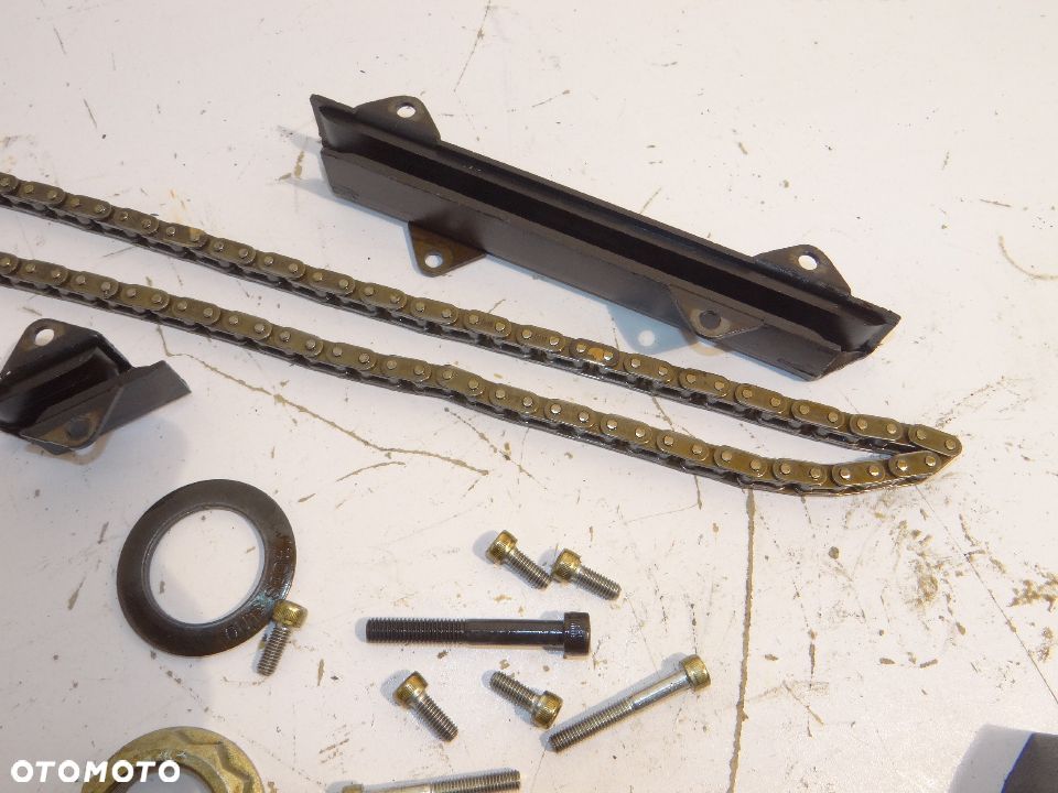Kawasaki VN 2000 Vulcan wałki wałek balansera + napinacz ślizgi + łańcuch K1161 - 7