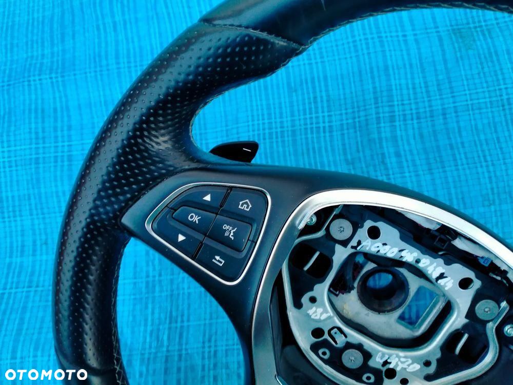 Mercedes X W470 Kierownica Łopatki skóra - 8