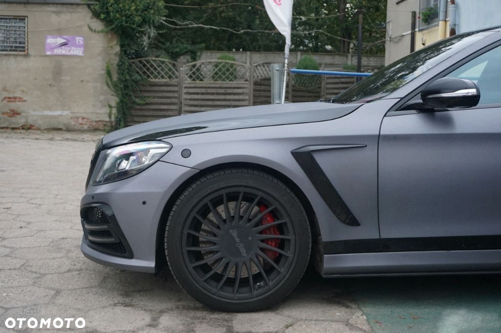 MERCEDES S KLASA W222 BODY KIT ZESTAW OSPOILEROWNIA - 2