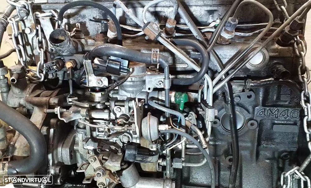 MOTOR COMPLETO MITSUBISHI PAJERO 1991 -4M40 - 4