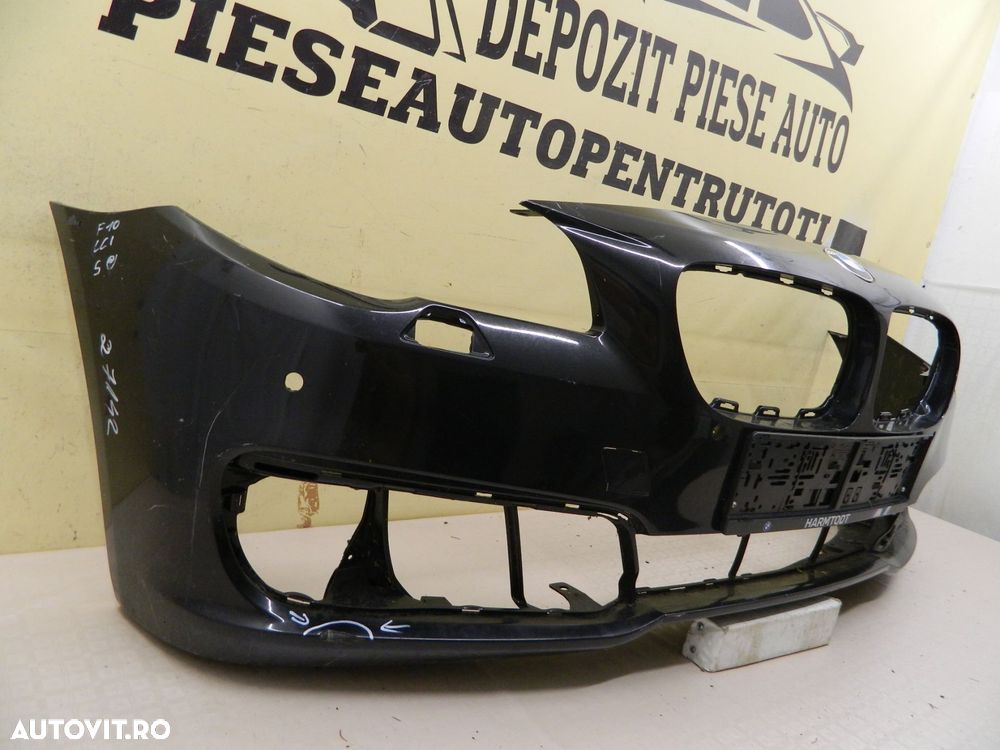 Bara fata BMW seria 5 F10 / F11 LCI facelift, 2012, 2013, 2014, 2015, 2016, cod origine 51117331706. - 3