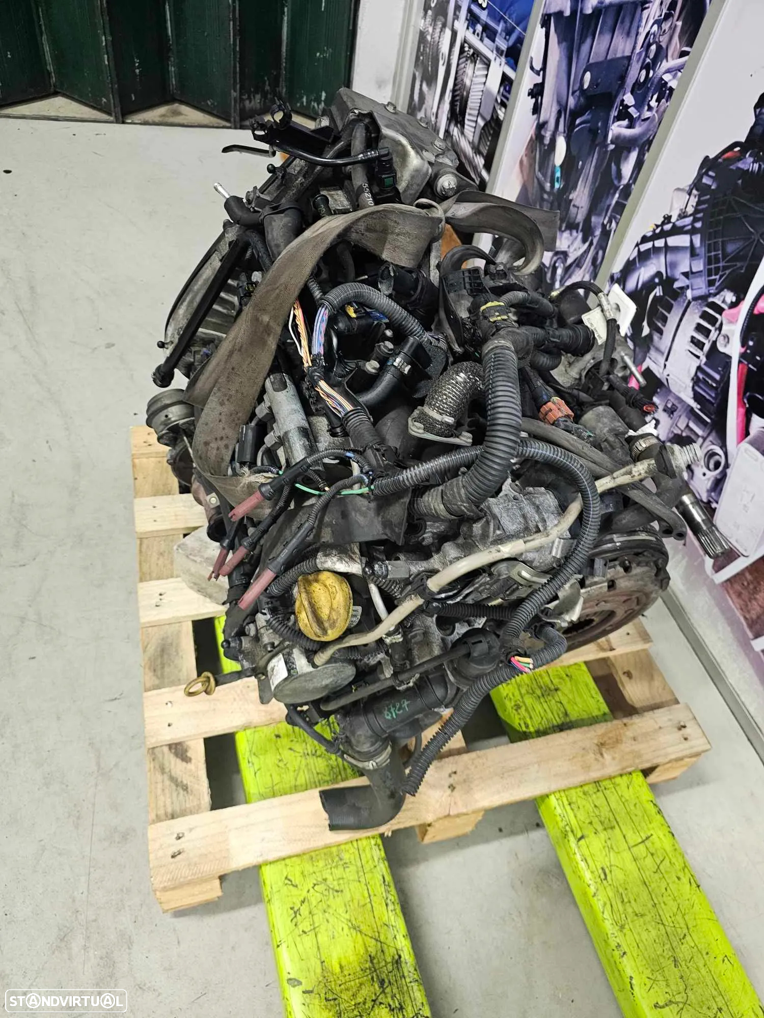 Motor Fiat Doblo  1.6D 2010, ref 198A3000 - 3
