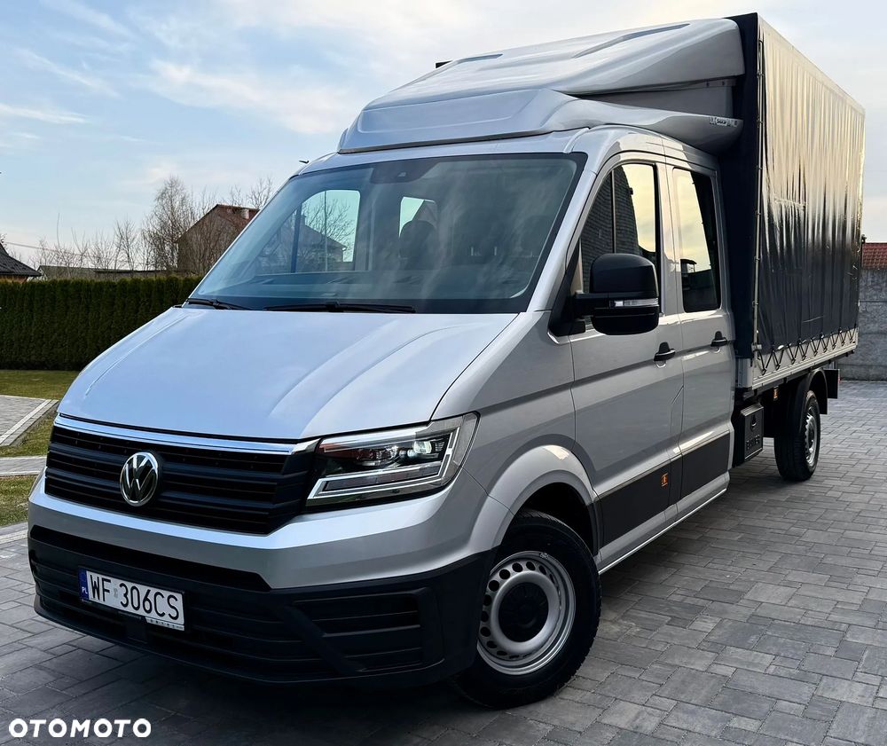 Volkswagen Crafter 177KM 7-Osobowy Automat Salon Polska Bezwypadkowy FVAT23% Gwarancja Do 2028r JAK NOWY NOWY !!! - 4