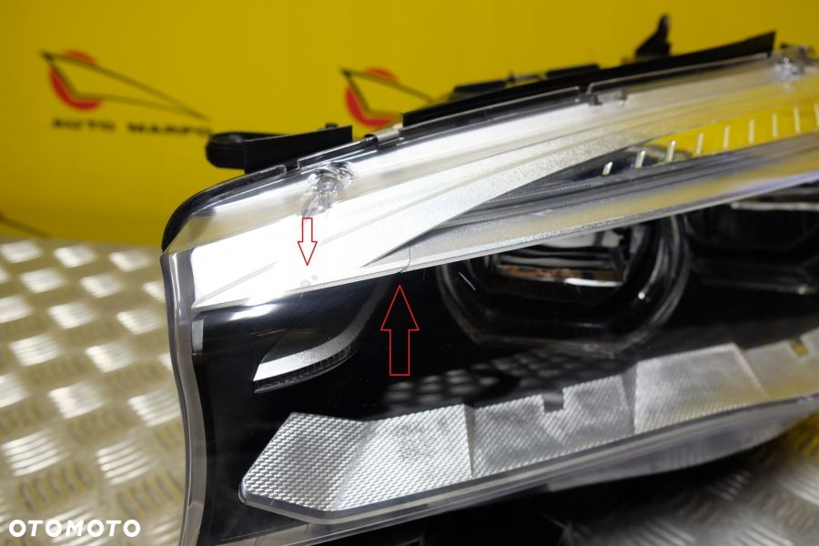 BMW X5 F15 X6 F16 2013-2018 REFLEKTOR LAMPA ADAPTIVE LED LEWA USA - 5