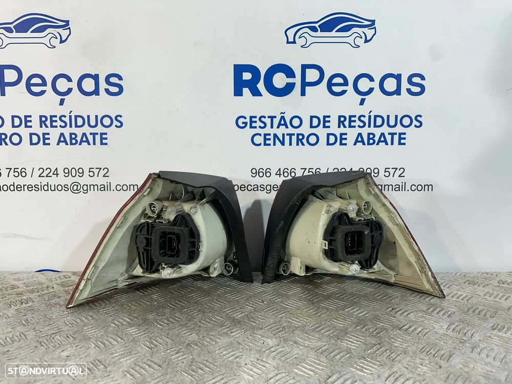 .Conjunto Farolins Tras Traseiros Esquerdo Direito Originais VW Volkswagen Golf 5 MK5 1K6945095A 1K6945096A 2006 - 2009 - 4