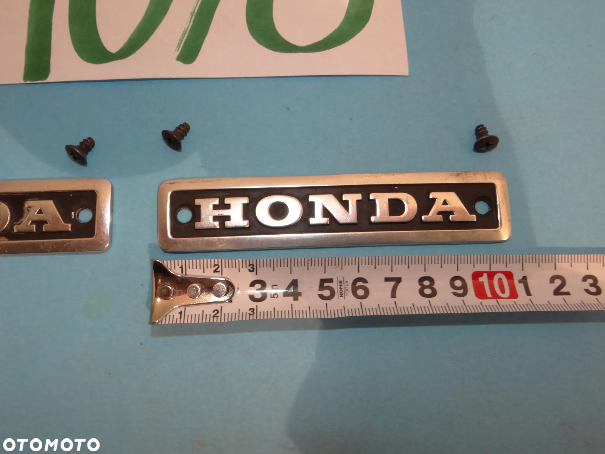 H076  HONDA CX 500 EMBLEMAT ZNACZEK SILNIKA - 3