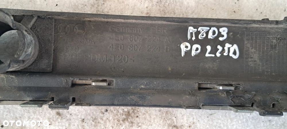 Listwa Chrom Zderzaka PDC Przód Prawa Audi A8 D3 LZ5D - 16