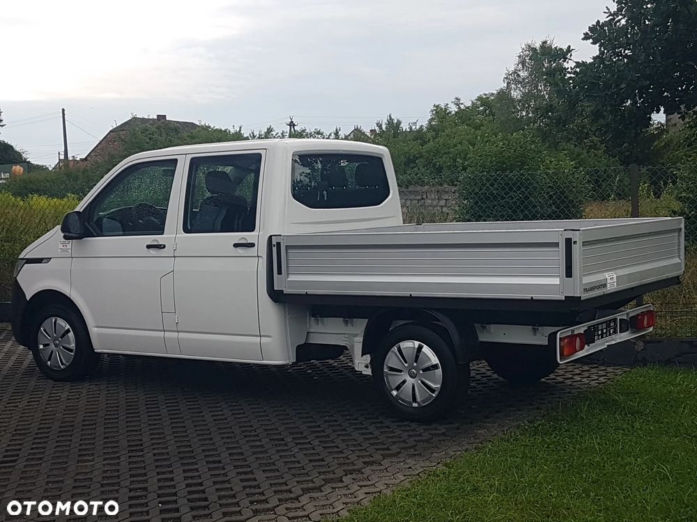 Volkswagen T6 TRANSPORTER DOKA 6-OSÓB PAKA SKRZYNIA ŁADUNKOWA KLIMA DOUBLE KABINA KRAJOWY - 3