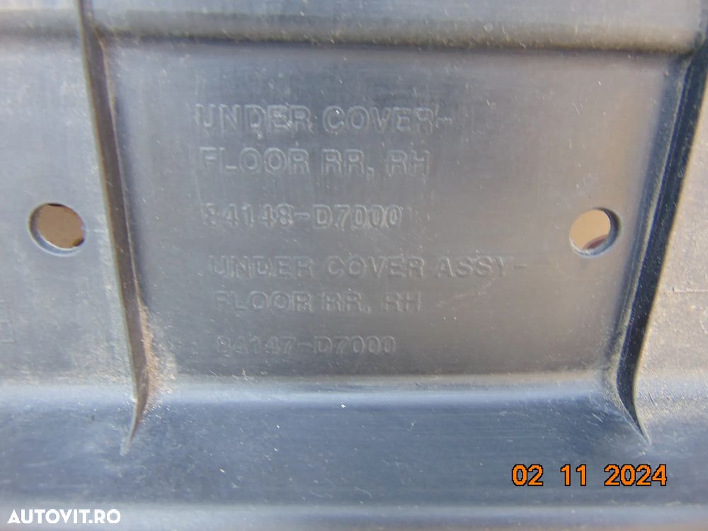 Capac panou sub caroserie Hyundai Tucson 2014-2020 cod d7000 - 4