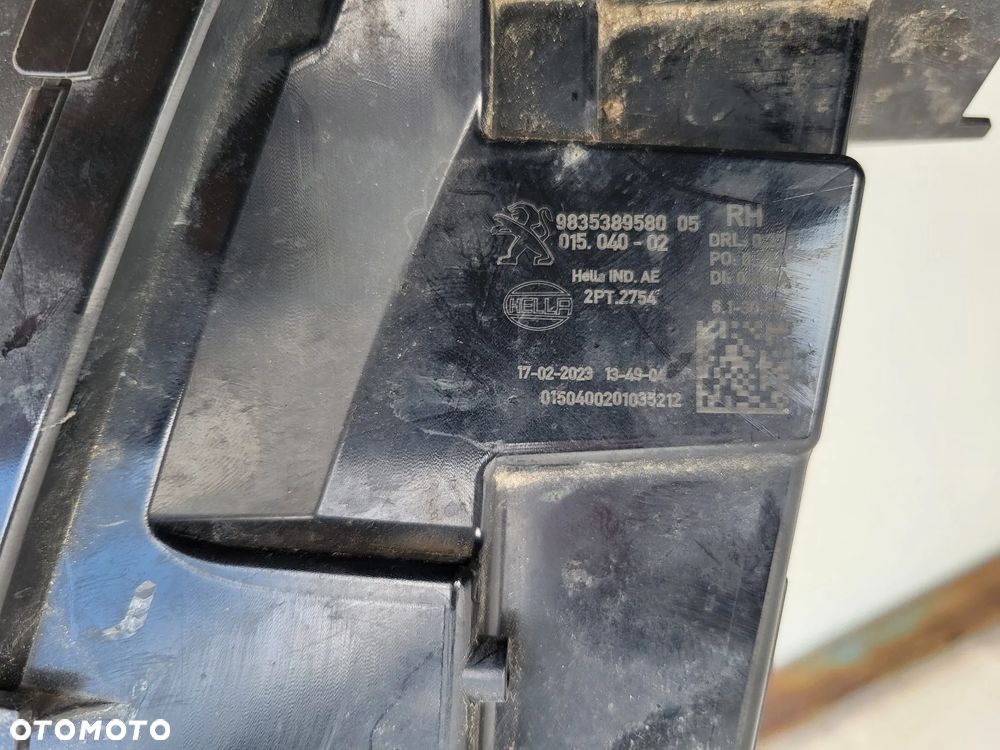 Halogen prawy LED DRL Peugeot 308 III P5 - 6