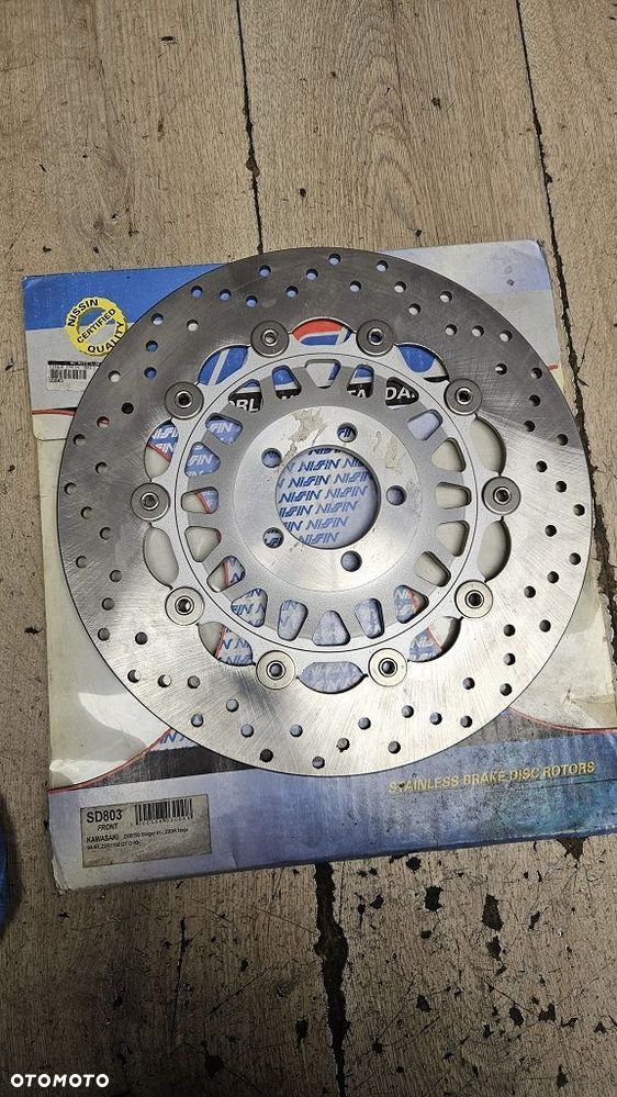 Nowa Tarcza Hamulcowa NISSIN SD803 Kawasaki ZXR750 ZX9R ZZR1100 - 5