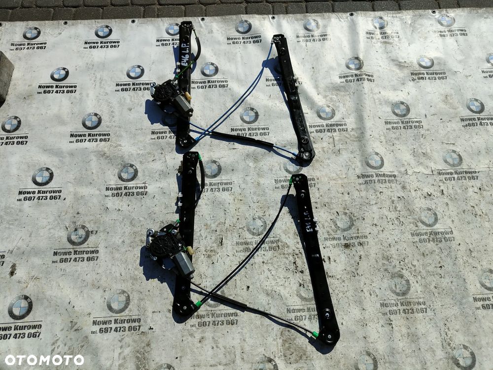 BMW E46 Sedan Kombi Mechanizm podnośnik szyby lewy przedni przód