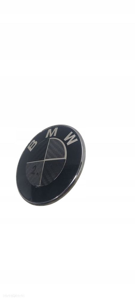 Bmw E90 F30 F32 36 Emblemat Znaczek Tył Czarny D=74Mm 8219237 Nr 2 - 3