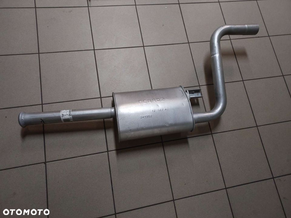 TŁUMIK środkowy  RENAULT ESPACE IV 2.0D/2.2D 11.02- - 2