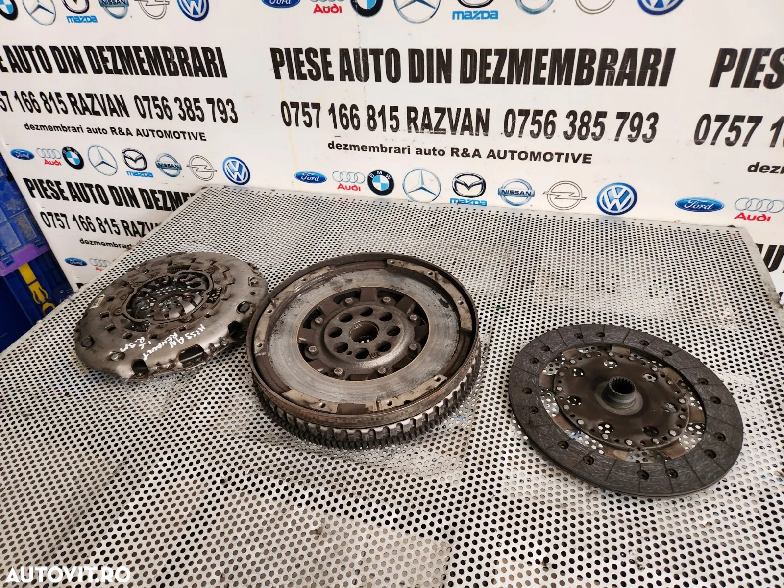 Kit Ambreiaj Volanta Disc Placa Renault Kadjar Captur Nissan Qashqai J11 Xtrail 1.6 Dci Euro 5/6 4x4 Motor R9M 6+1 Trepte Cod 123103008R - Dezmembrari Arad - 4
