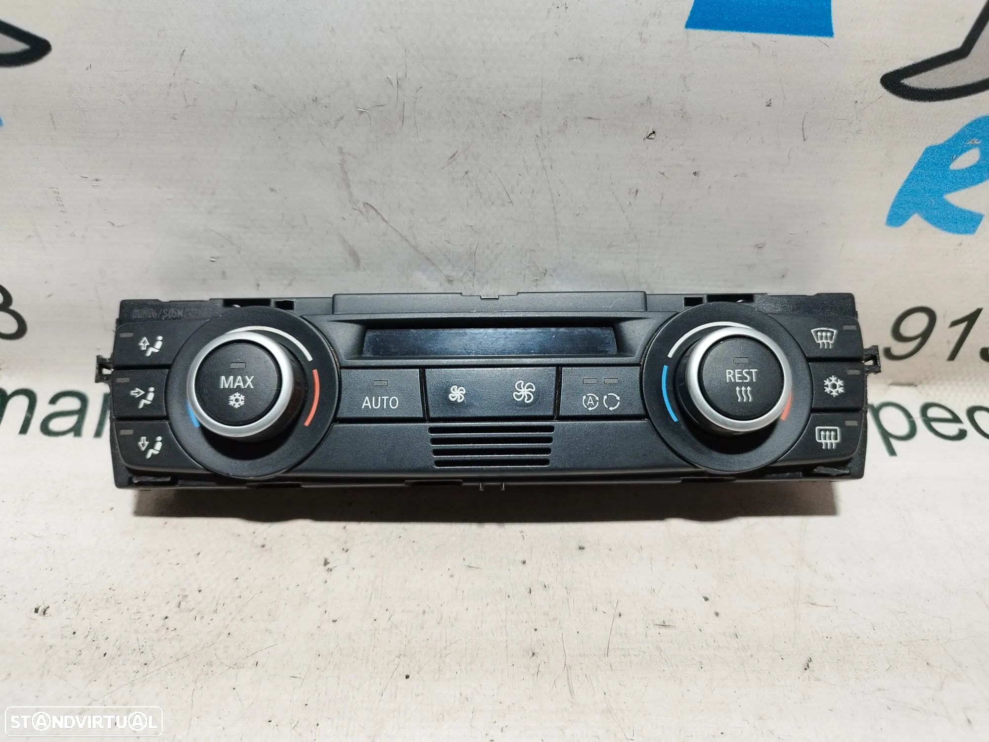 DISPLAY SOFAGEM COMANDO CHAUFFAGE AR CONDICIONADO AC CLIMATRONIC BMW SÉRIE 3 E90 E91 64119199260-01 - 1