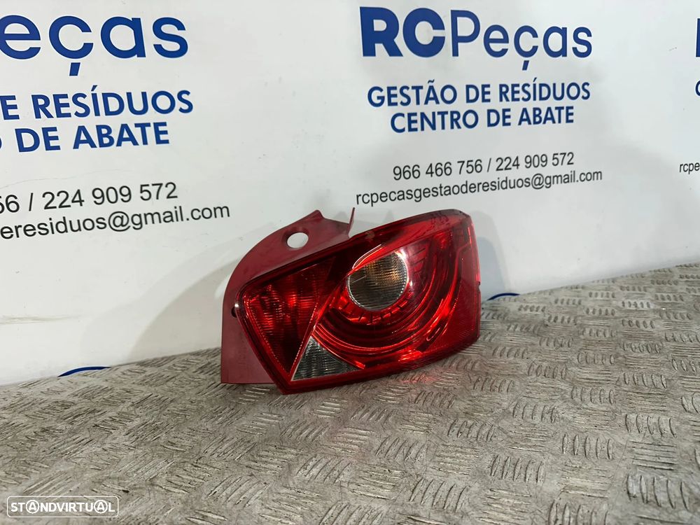 .Conjunto Farolins Led Tras Traseiro Direito Esquerdo Seat Ibiza 6J 5 Portas 6J4945111B 6J4945112B 2008 - 2017 - 6