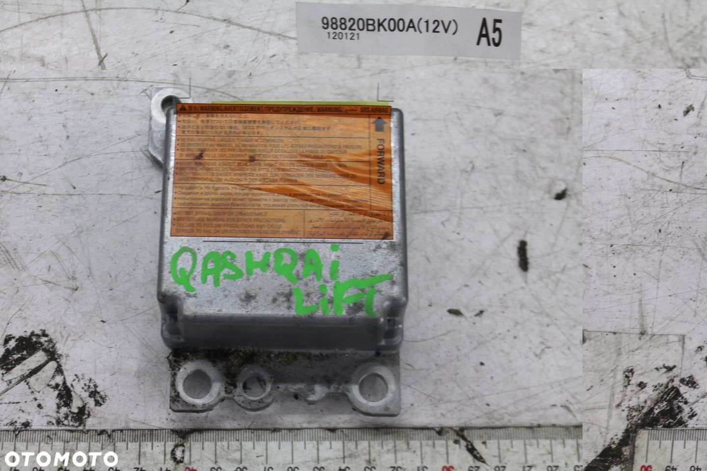 SENSOR AIRBAG 98820BK00A QASHQAI J10 LIFT 09-13 - 1