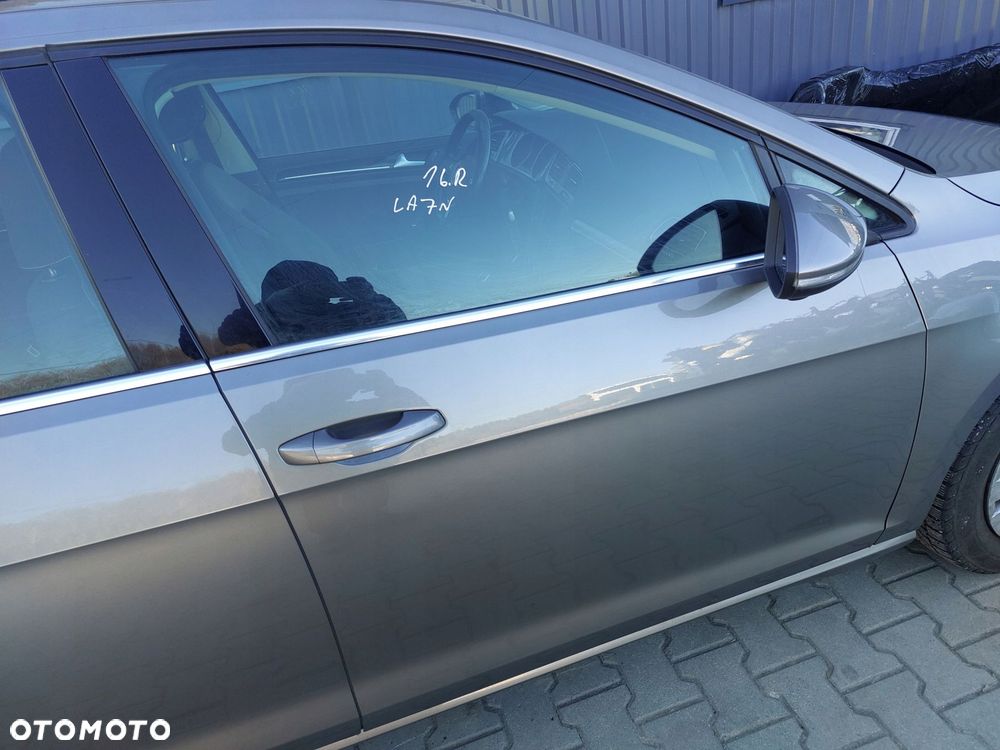 vw golf vii 7 13-19r drzwi prawe przód przednie europa la7n - 1