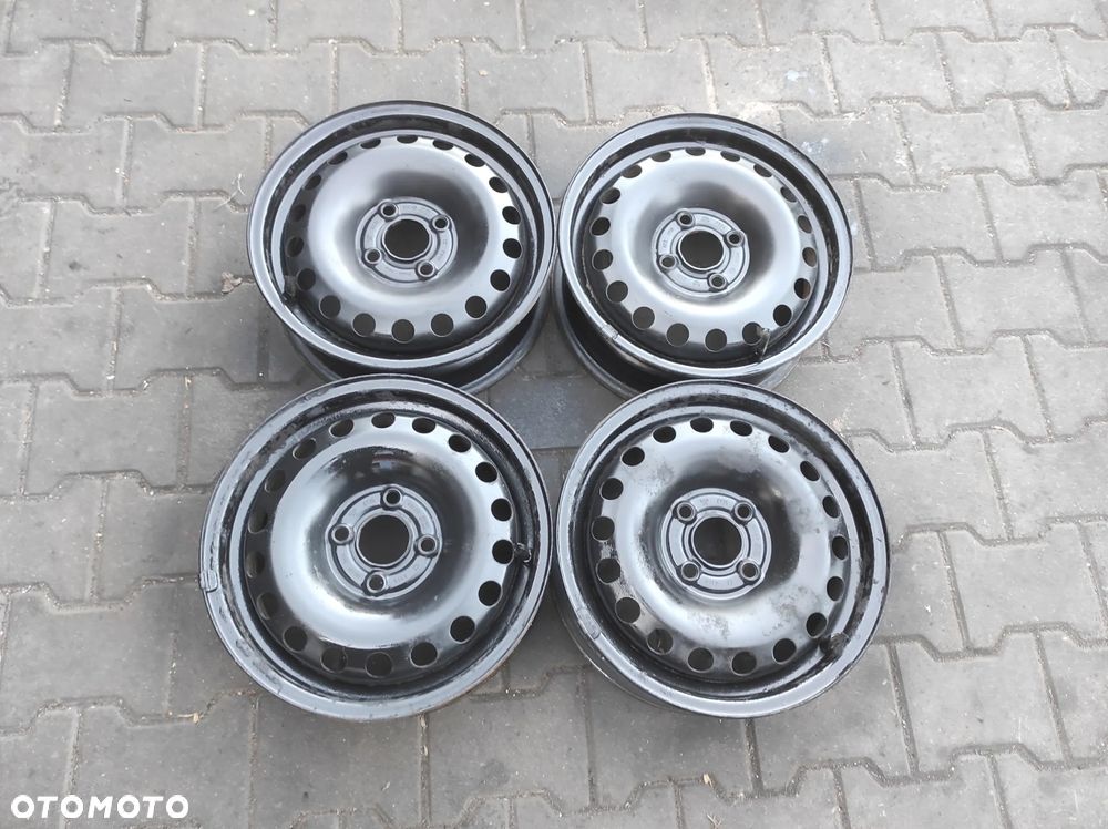 FELGI STALOWE STALÓWKI KOŁA 4X100 R14 CALI ET 35 5J KOMPLET 1S0601027G 1S0601027J VW UP! SEAT MII SKODA CITIGO WYSYŁKA !!!!! - 1