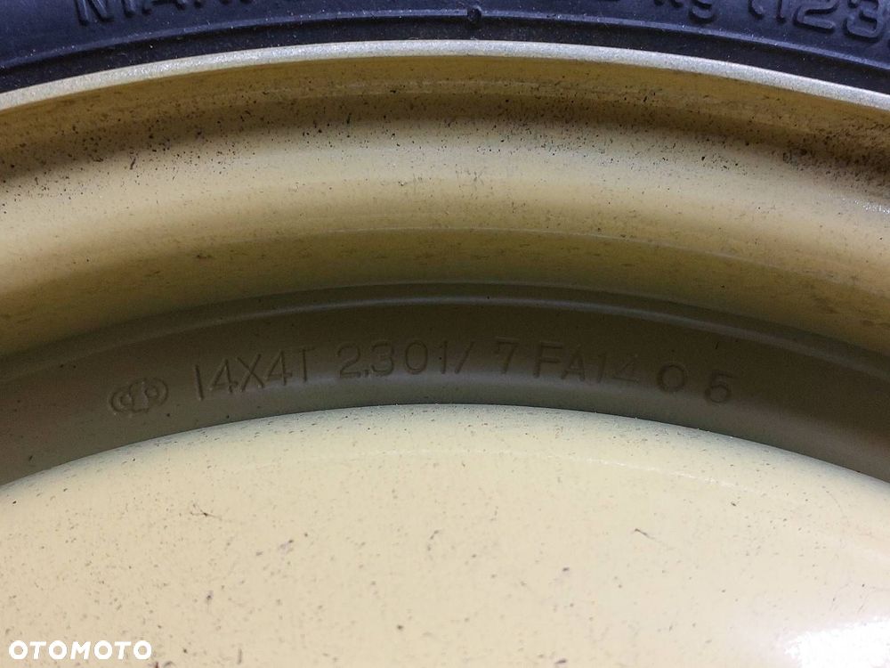 ORGANIZER UCHO + DOJAZDÓWKA 4x100 4Jx14 FI54,1 115/70R14 TOYOTA YARIS I - 6