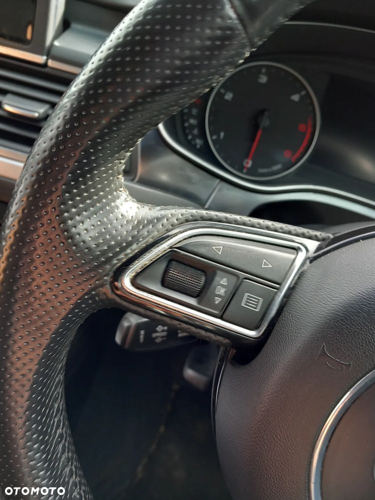 AUDI A6 C7 KIEROWNICA S-LINE SKÓRA MULTIFUNKCJA - 7