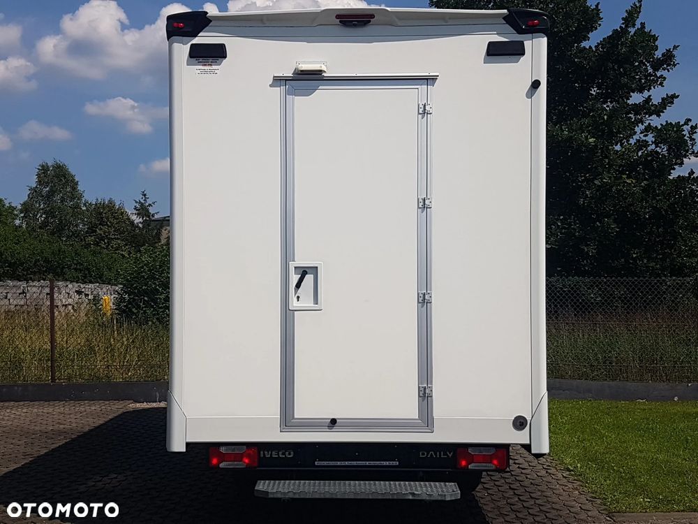 Iveco DAILY KONTENER NISKOPODŁOGOWY 4,44x2,23x2,42 SKLEP BAR FOODTRUCK KAMPER KLIMA KONIOWÓZ 35S14 - 16
