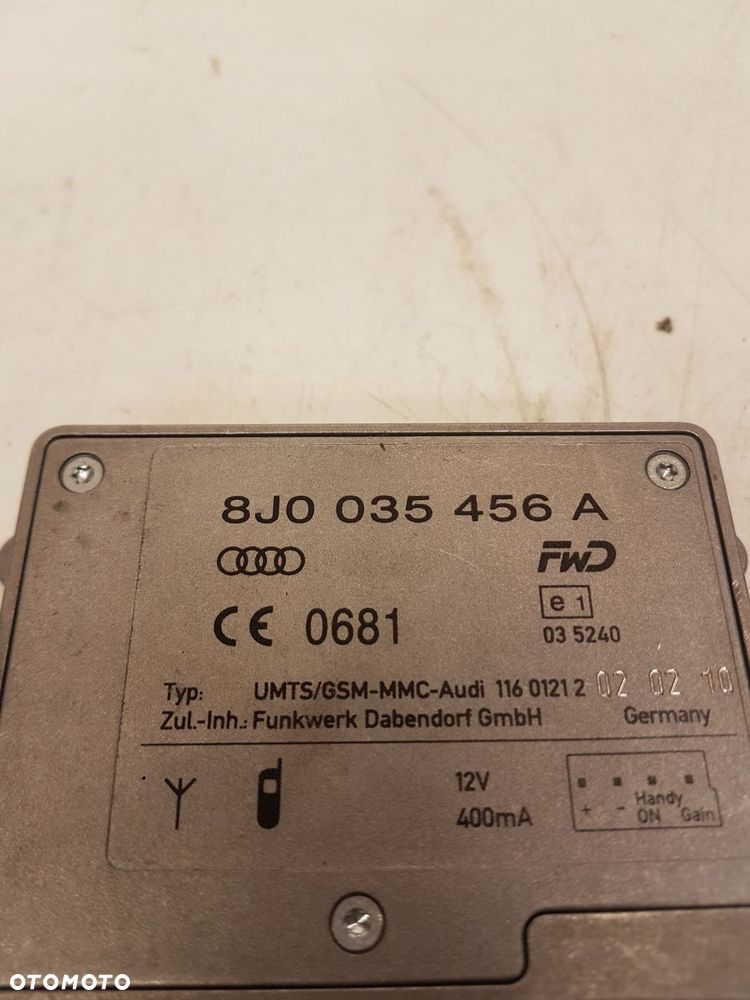 WZMACNIACZ ANTENOWY AUDI A4 A6 A5 Q5 8J0035456A - 3