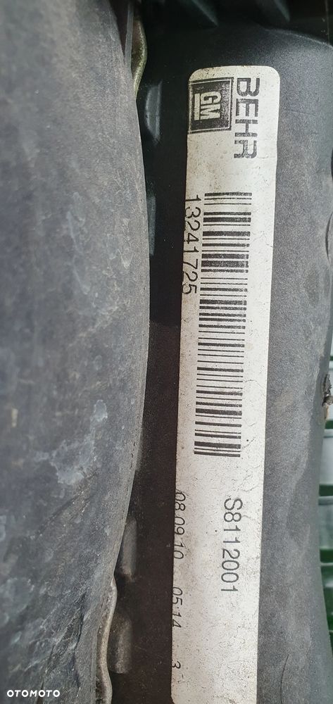 Pas przedni chłodnice wentylatory Opel Insignia A 2.0 CDTI 13223018 - 10