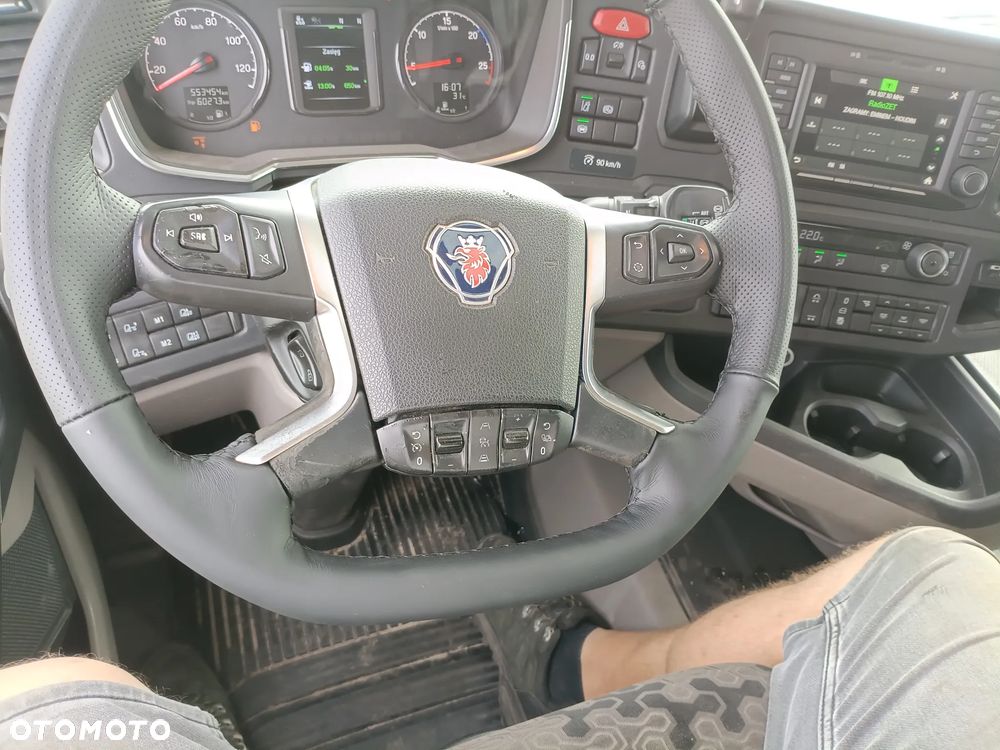 Scania P450 Wywrot Meiller, HDS MKG125, Sprowadzony - 11