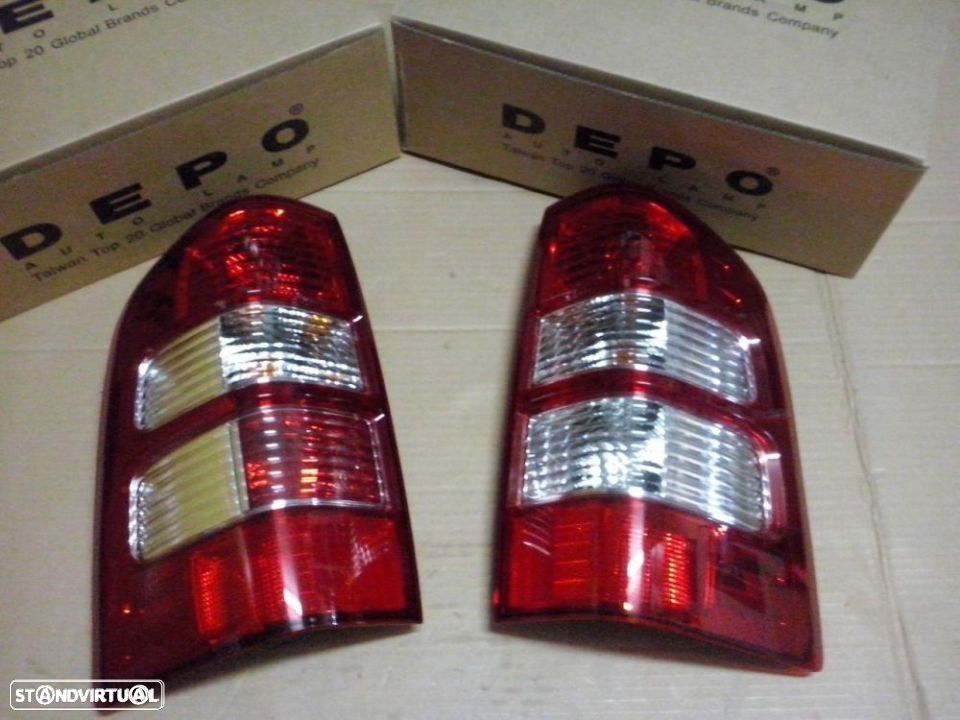 Farolins de trás Ford Ranger 2006 até 2008 NOVOS - 1