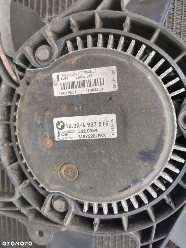 Bmw 3 E90 E91 E92 E93 chłodnice wentylator komplet 2.0 Benzyna - 3