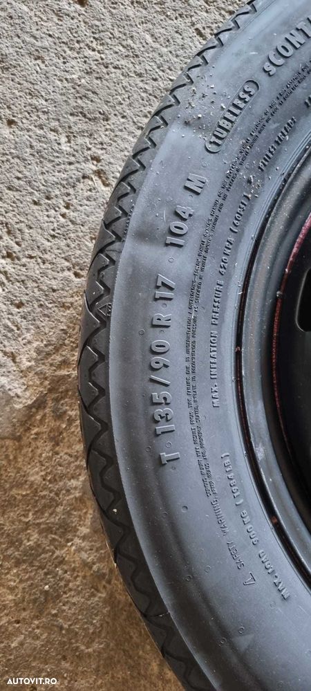 Roata rezerva  slim noua BMW Seria 1 2 F45 X1 F48, X2 F39 MINI - 4