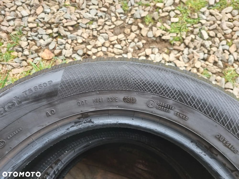 OPONY continental wintercontact ts850P SUV 235/65r17 2020/19 8/6mm bdb stan - 15