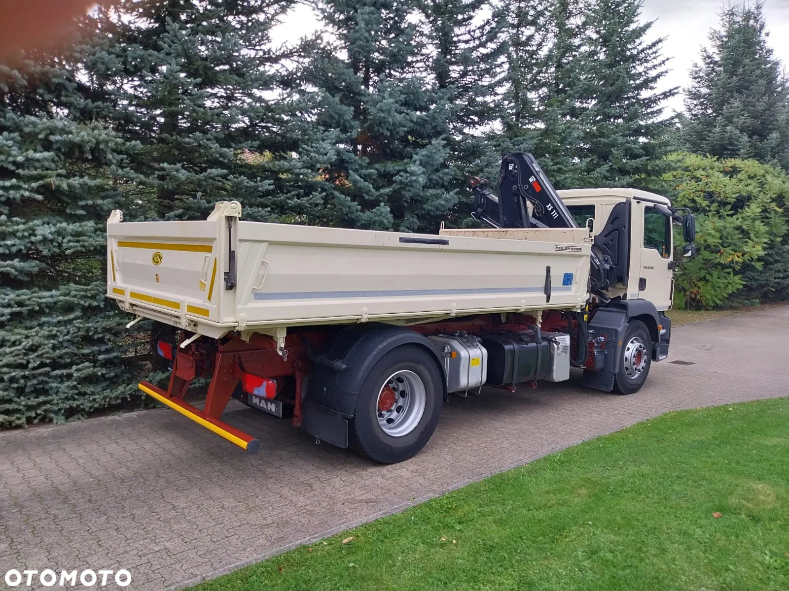 MAN TGM 18.320/ 3-str. Meiller z HIAB 111 - 17