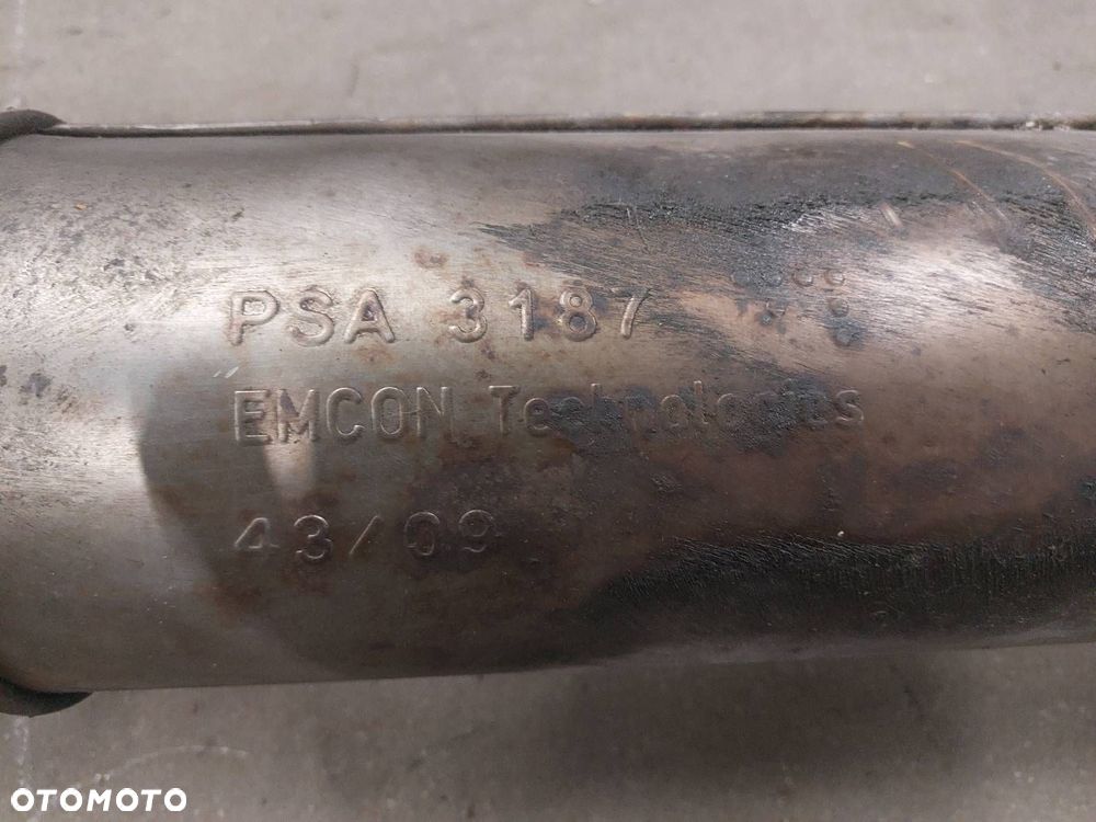 TŁUMIK WYDECH KOŃCOWY + ŚRODKOWY CITROEN C4 I 1.6 THP 3188 3187 - 8