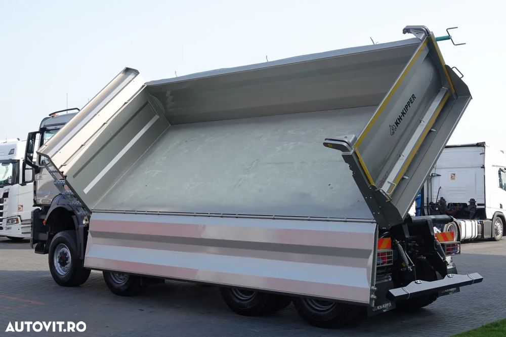 MAN TGS 41.480 / 8x6 / BASCULANĂ SPATE / MANUAL / NOU NOU / KH-KIPPER / - 12