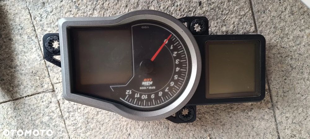 KTM Super Duke 1190 1290 LAMPA PRZÓD Reflektor czasza owiewka Licznik Zegary wypełnienie kierownica przełącznik - 10